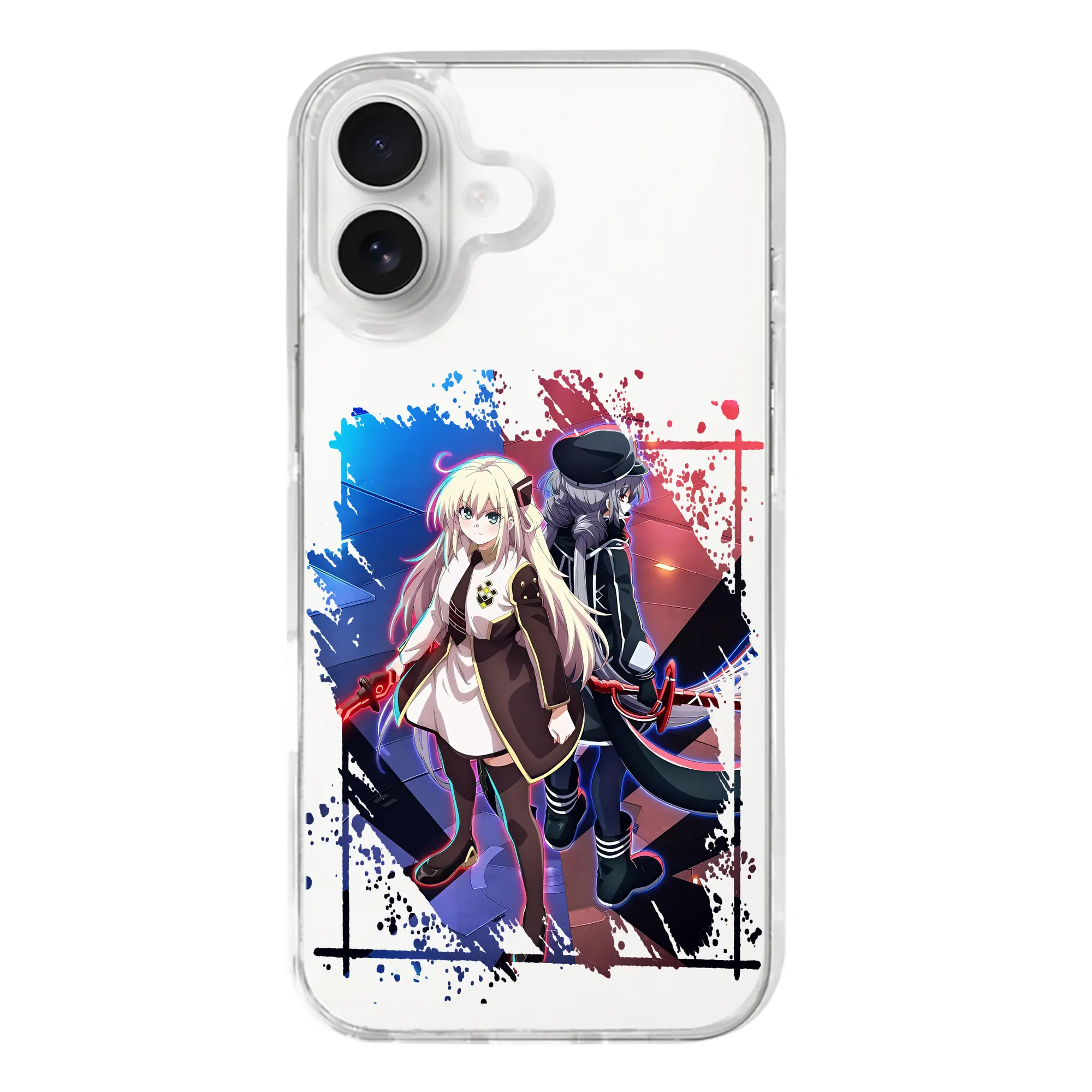 遊☆戯☆王 グッズ,閃刀姫 - iPhone 17シリーズ 透明スマホケース – 薄型・耐衝撃・精密フィット保護カバー